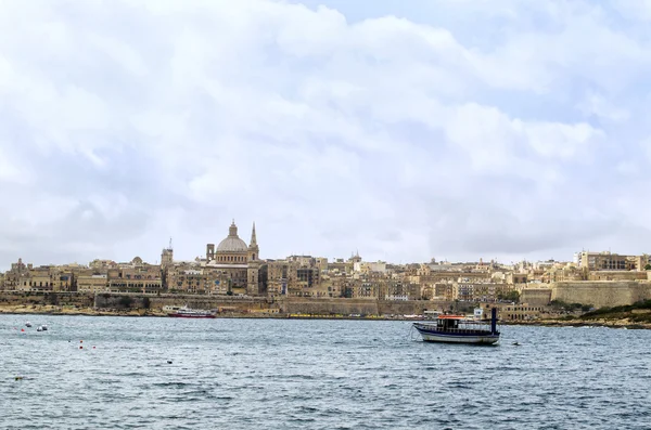 Pohled z Valletty — Stock fotografie