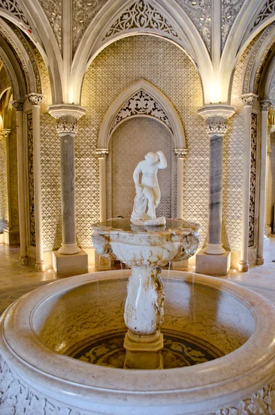 Schöner Brunnen in monserrate in sintra. portugal Stockfoto