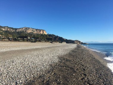 Kiris plajı Maxx Royal lüks otel bungalovları, Kemer, Antalya, Türkiye