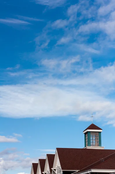 Roofs and sky — Stock Photo, Image