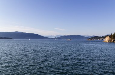 gökten, dağlar, okyanus