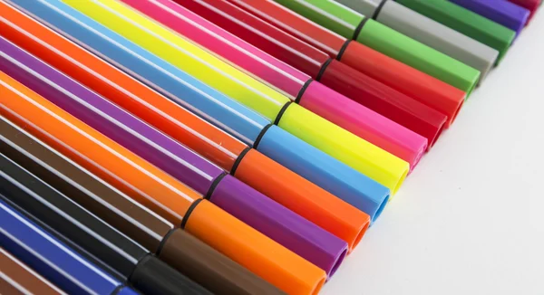 Group of bright markers — Stock Photo, Image