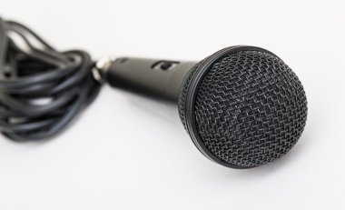 karaoke mikrofon ile.