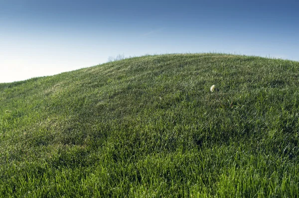 Homok bunkerek, a golfpálya. — Stock Fotó