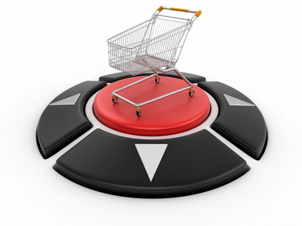 Shopping Cart — Stock Photo, Image