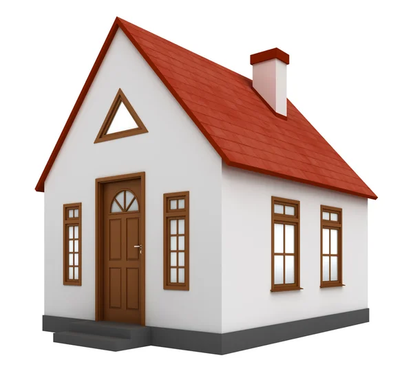 3 d house — Stock Photo, Image