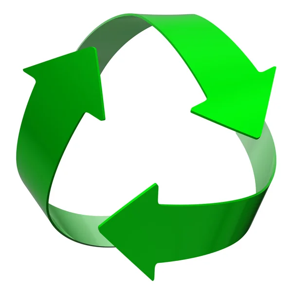 Recycle symbool — Stockfoto