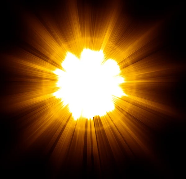 Altın ışık patlaması