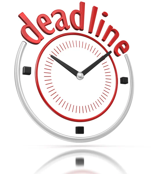 Deadline time — Stok fotoğraf