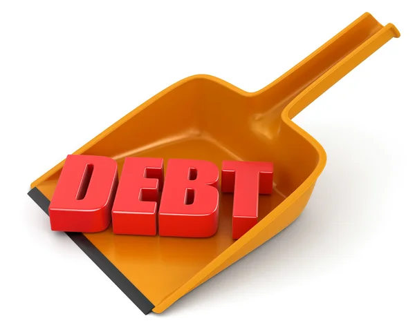 Megidéző és adósság — Stock Fotó