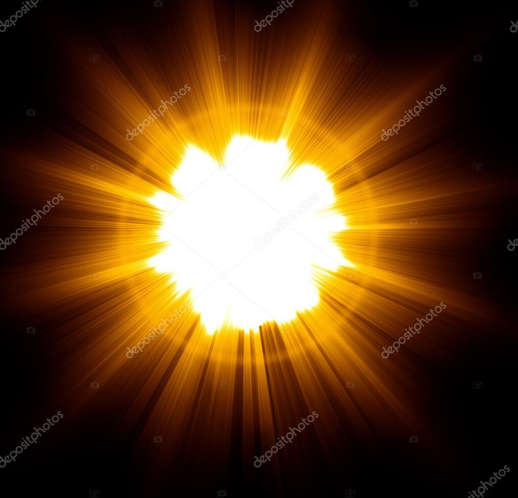 Golden Light Burst Stock Photo by ©panama555 31781007