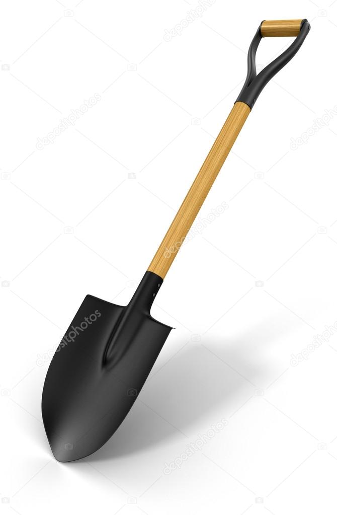 Black shovel