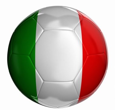 İtalyan bayrağı futbol topu