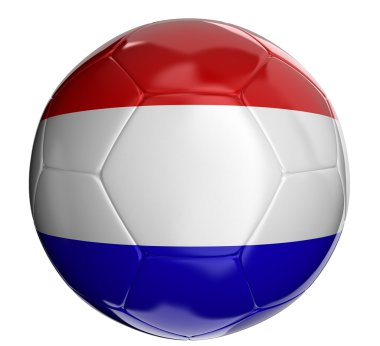Hollanda bayrağı futbol topu