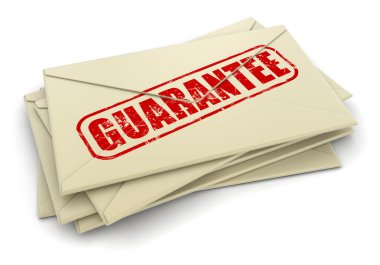 Guarantee letters clipart