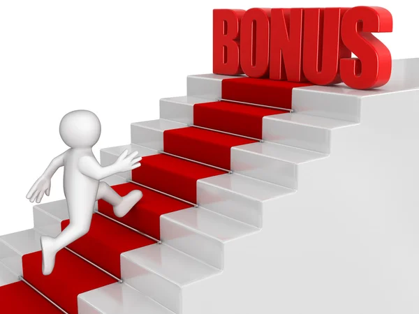 Stairs to Bonus — Stock Photo, Image