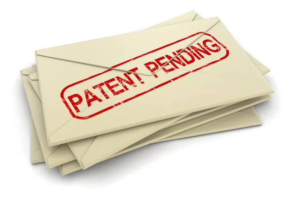 Patent pending letters — Stock Photo, Image