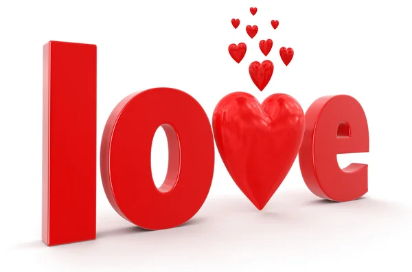 Love heart — Stock Photo, Image