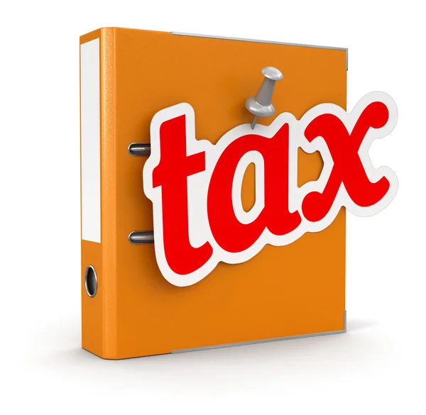 Documento e impuestos — Foto de Stock