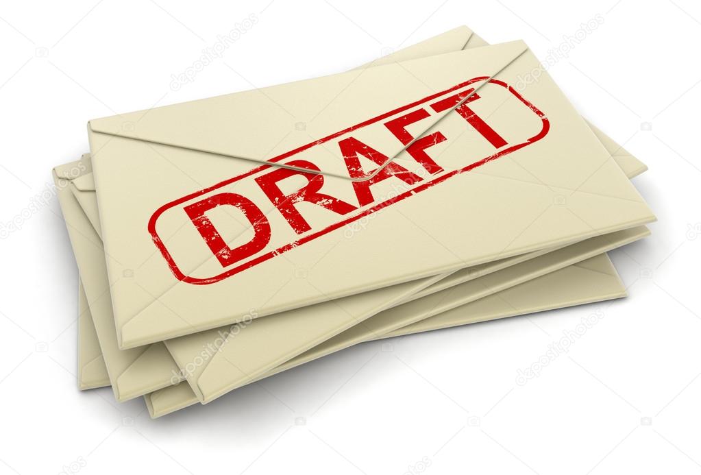 Draft letters Stock Photo by ©panama555 32531503
