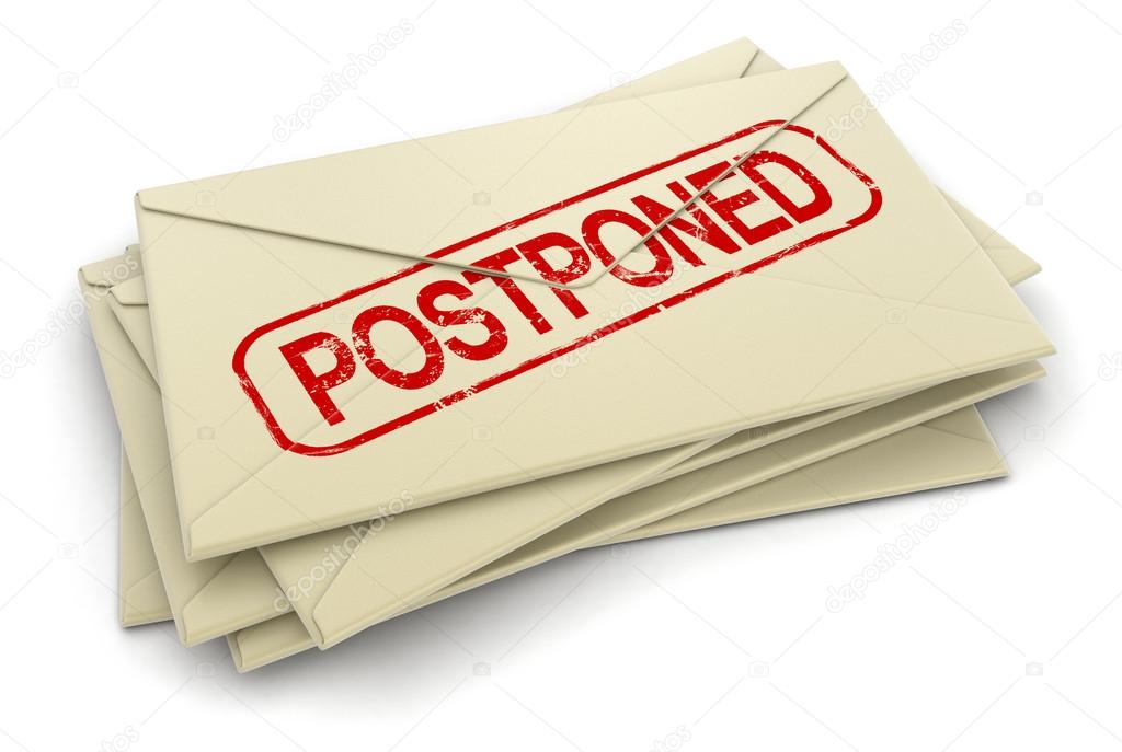Postponed letters