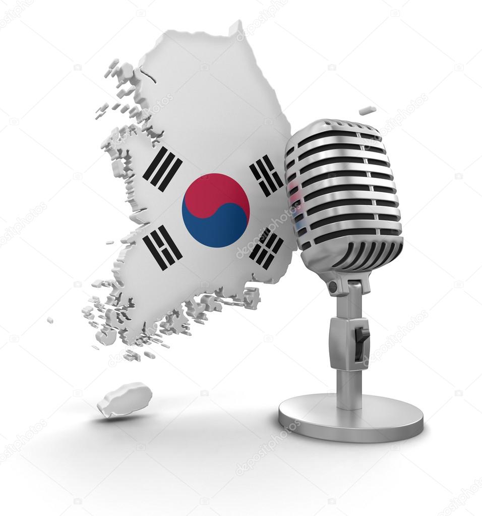 Microphone and Korea