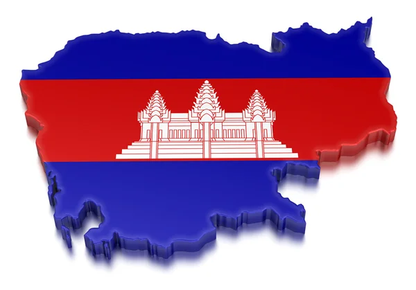 Kambodža — Stock fotografie