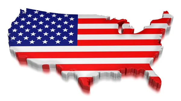 USA map — Stock Photo, Image