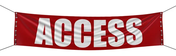 Banner de acceso — Foto de Stock