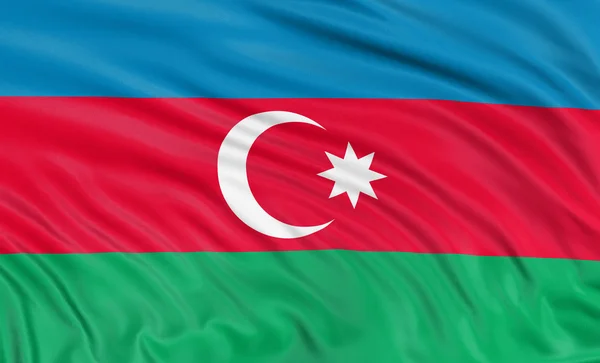 Azerbaijan flag — Stock Photo, Image