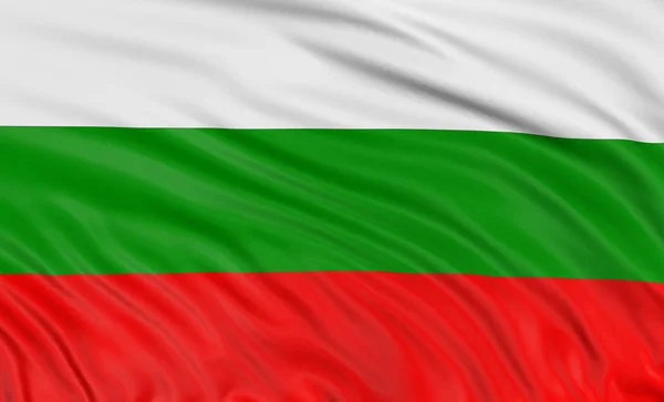 Bulgarian flag — Stock Photo, Image