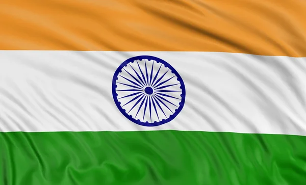 Indian flag — Stock Photo, Image