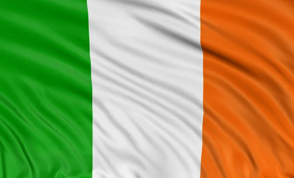 Flaga irlandzka — Zdjęcie stockowe