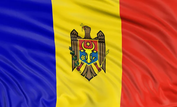 Moldavian flag — Stock Photo, Image