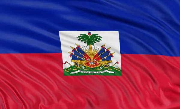 Drapeau haïtien — Photo