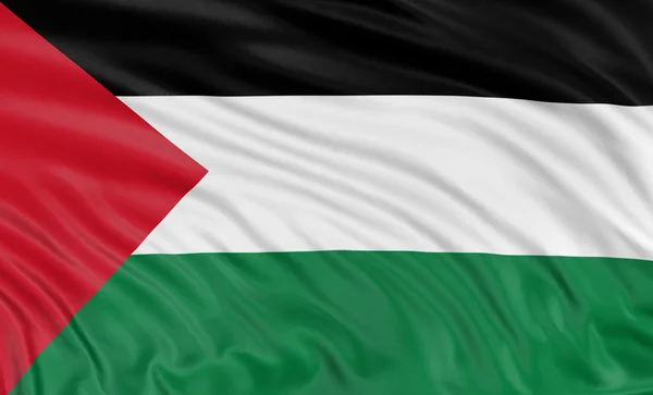 Palestinian flag — Stock Photo, Image