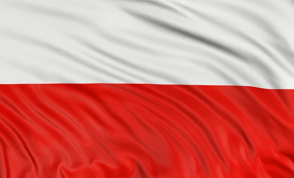 Polish flag — Stock Photo, Image