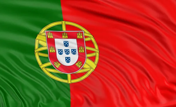 Portuguese flag — Stock Photo, Image