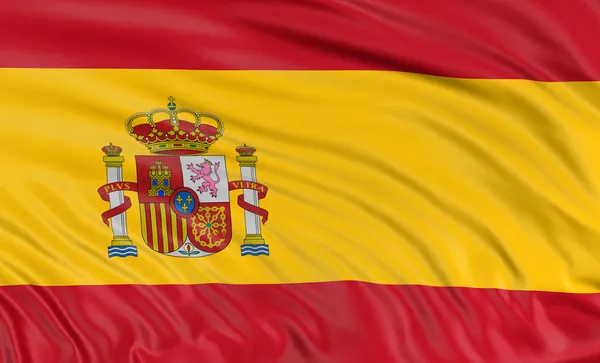 Spanish flag — Stock Photo, Image