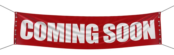 Coming soon banner — Stock Photo, Image