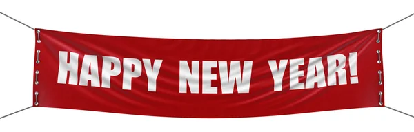 Boldog új évet banner — Stock Fotó
