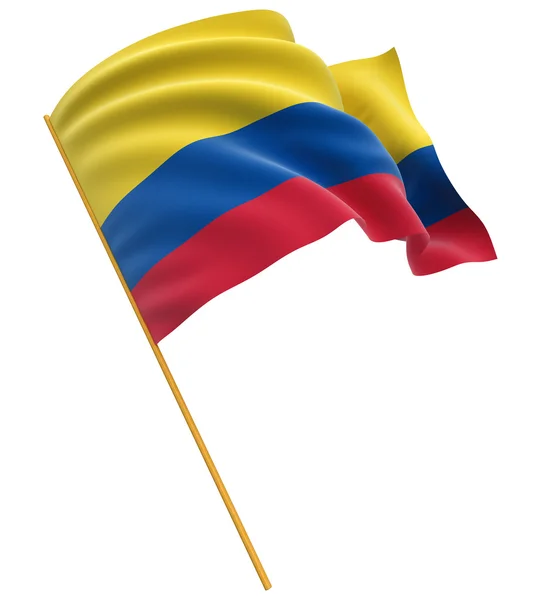 Bandiera della Columbia — Foto Stock