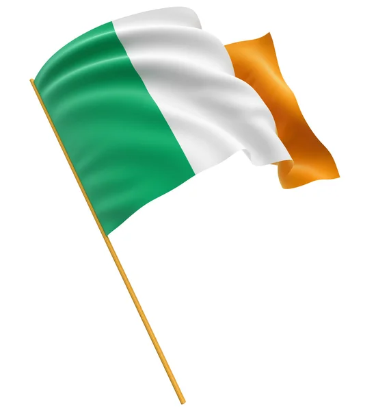 Bandiera irlandese — Foto Stock