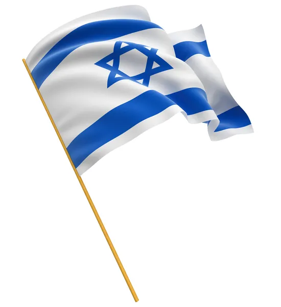 Флаг Израиля — стоковое фото