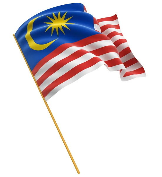 Flag of Malaysia — Stock Photo, Image