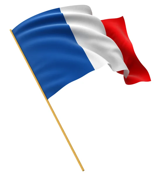 Franse vlag — Stockfoto