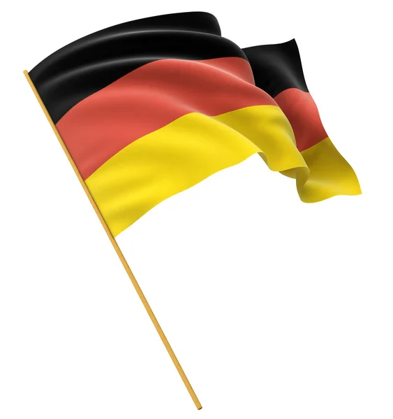 Drapeau allemand — Photo