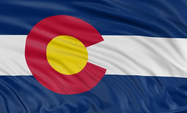 Vlag van Colorado — Stockfoto