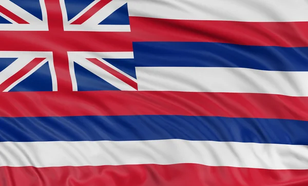 Havajská vlajka — Stock fotografie
