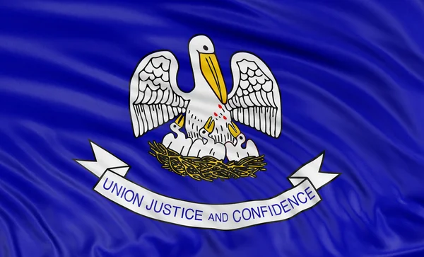 Bandera del estado de Louisiana — Foto de Stock